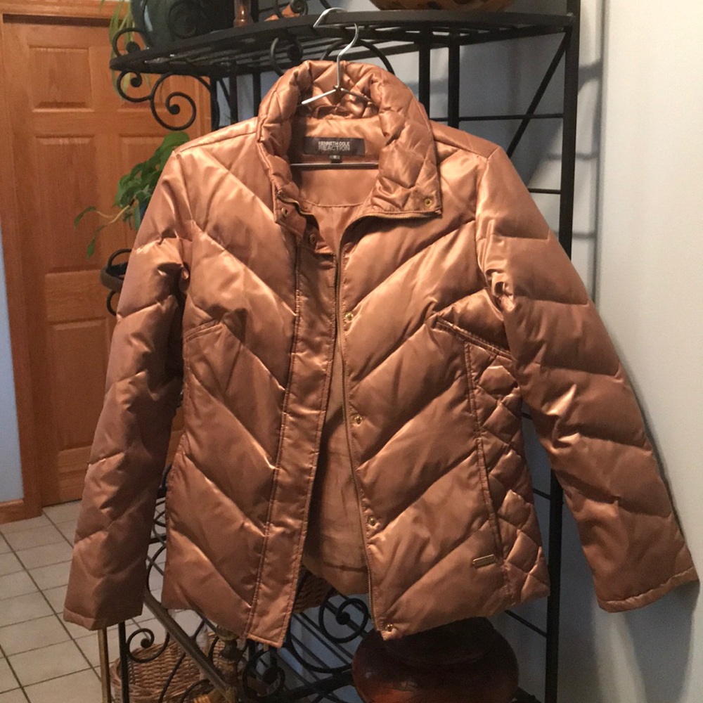 Gold Down-Filled Jacket - image 1
